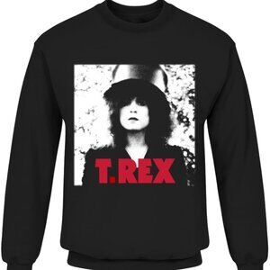 T Rex Band Vintage Rock N Roll Music Graphic Sweatshirt 24